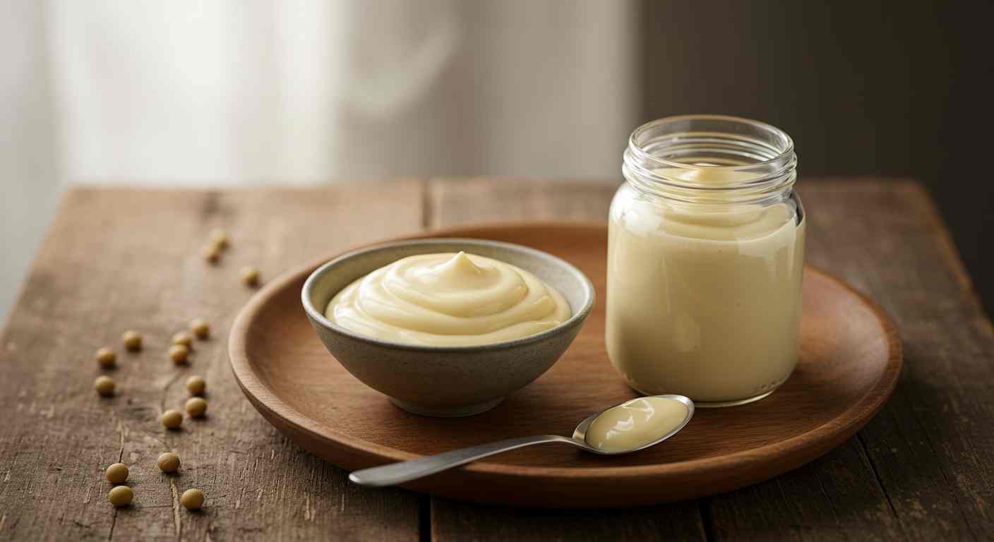 Receta saludable: Mayonesa de Soja - Salsas y aderezos