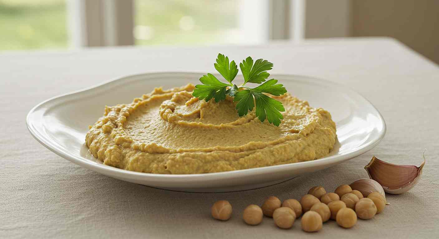 Receta saludable: Paté de Garbanzos - Salsas y aderezos