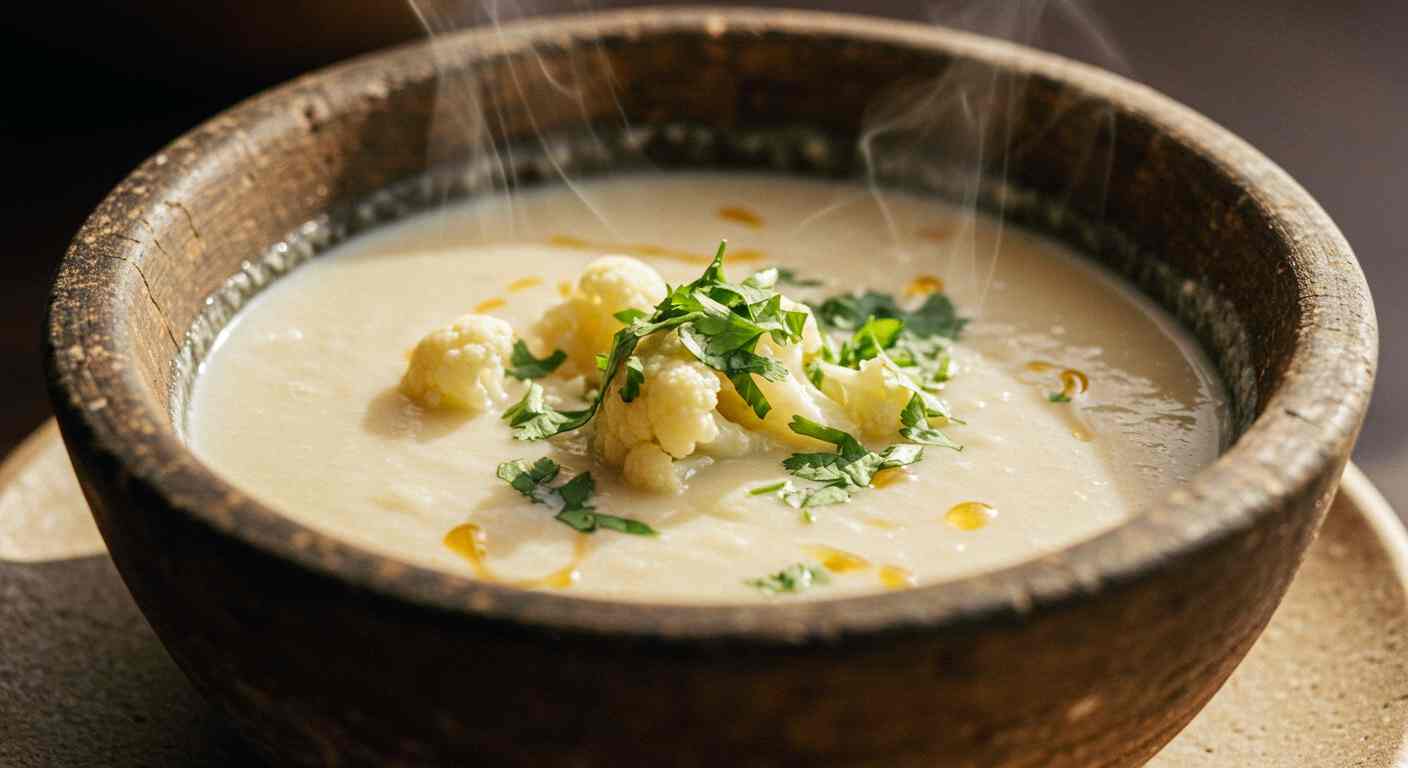Sopa de Coliflor y Especias