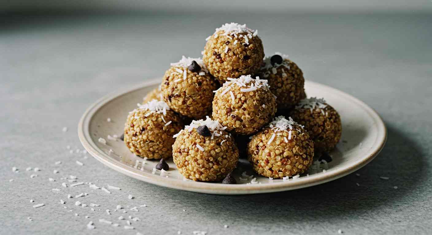 Receta saludable: Bocados de Quinua - Snacks