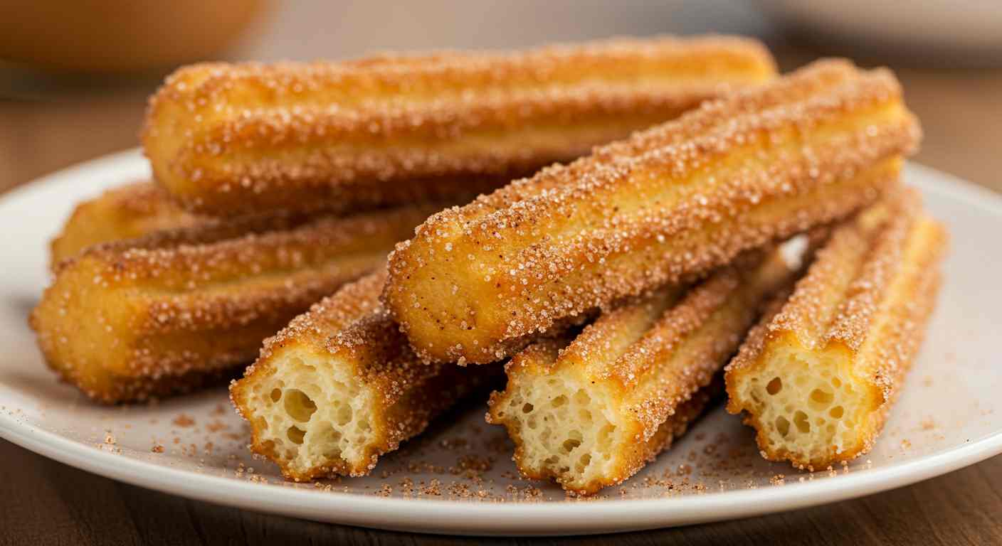 Churros Livianitos al Horno