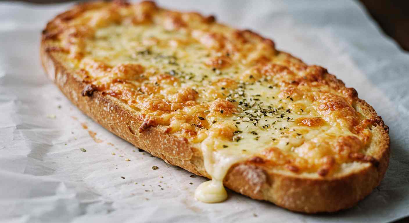 Pan Crocante de Queso y Orégano