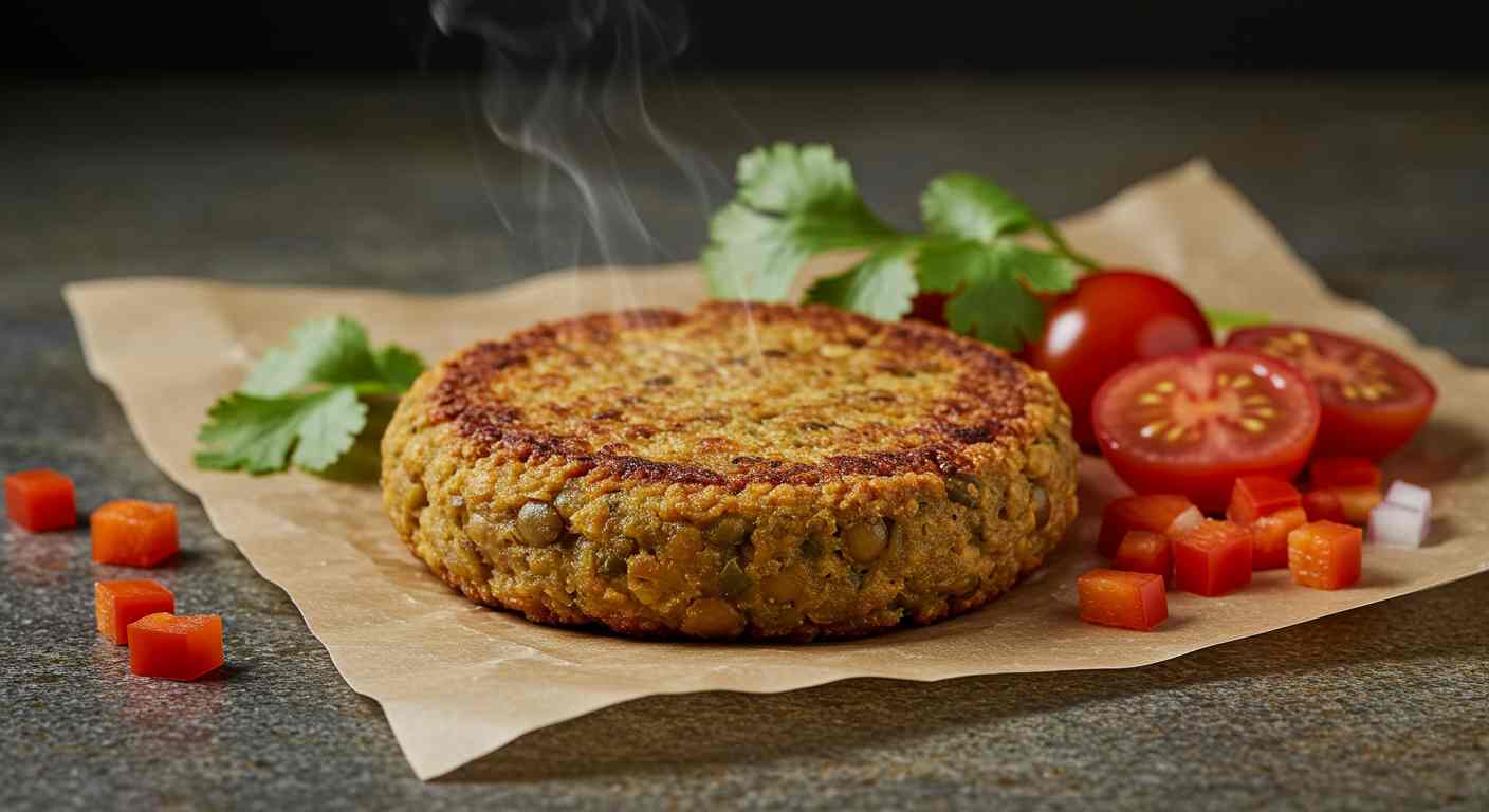 Hamburguesas de Lentejas y Garbanzos