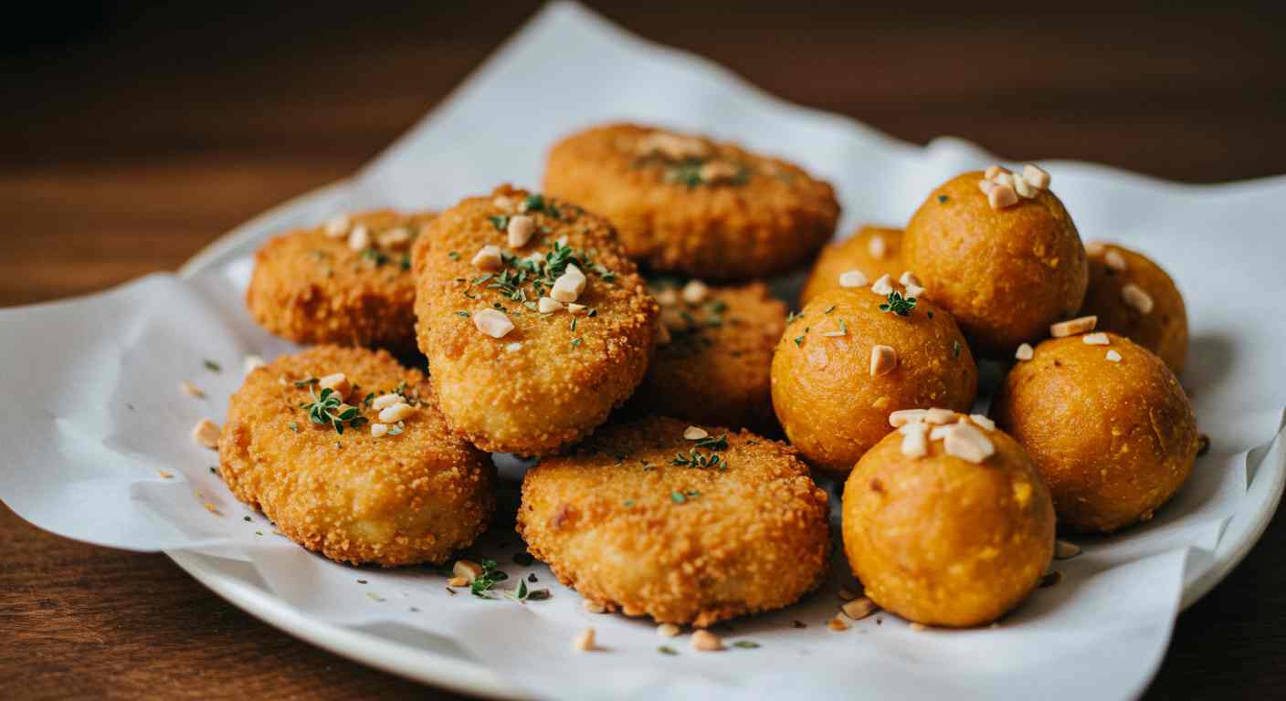 Nuggets de Pollo y Camote