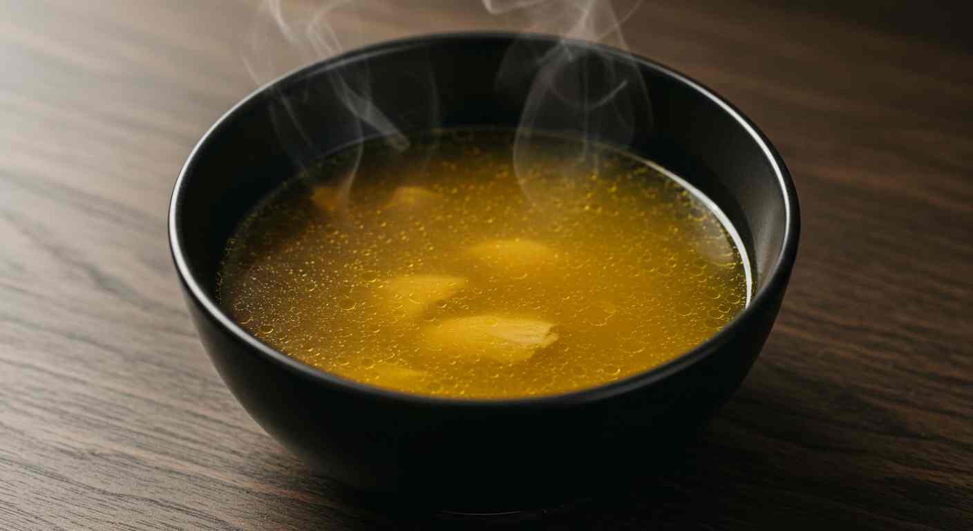 Caldo de Huesos de Pollo