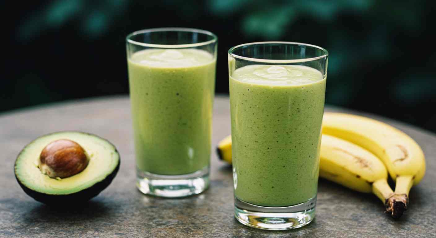 Receta saludable: Batido de Plátano y Aguacate - Bebidas