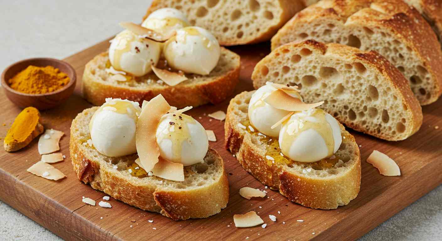 Receta saludable: Tostadas a la Cúrcuma - Ideal para Diabéticos - Diabéticos