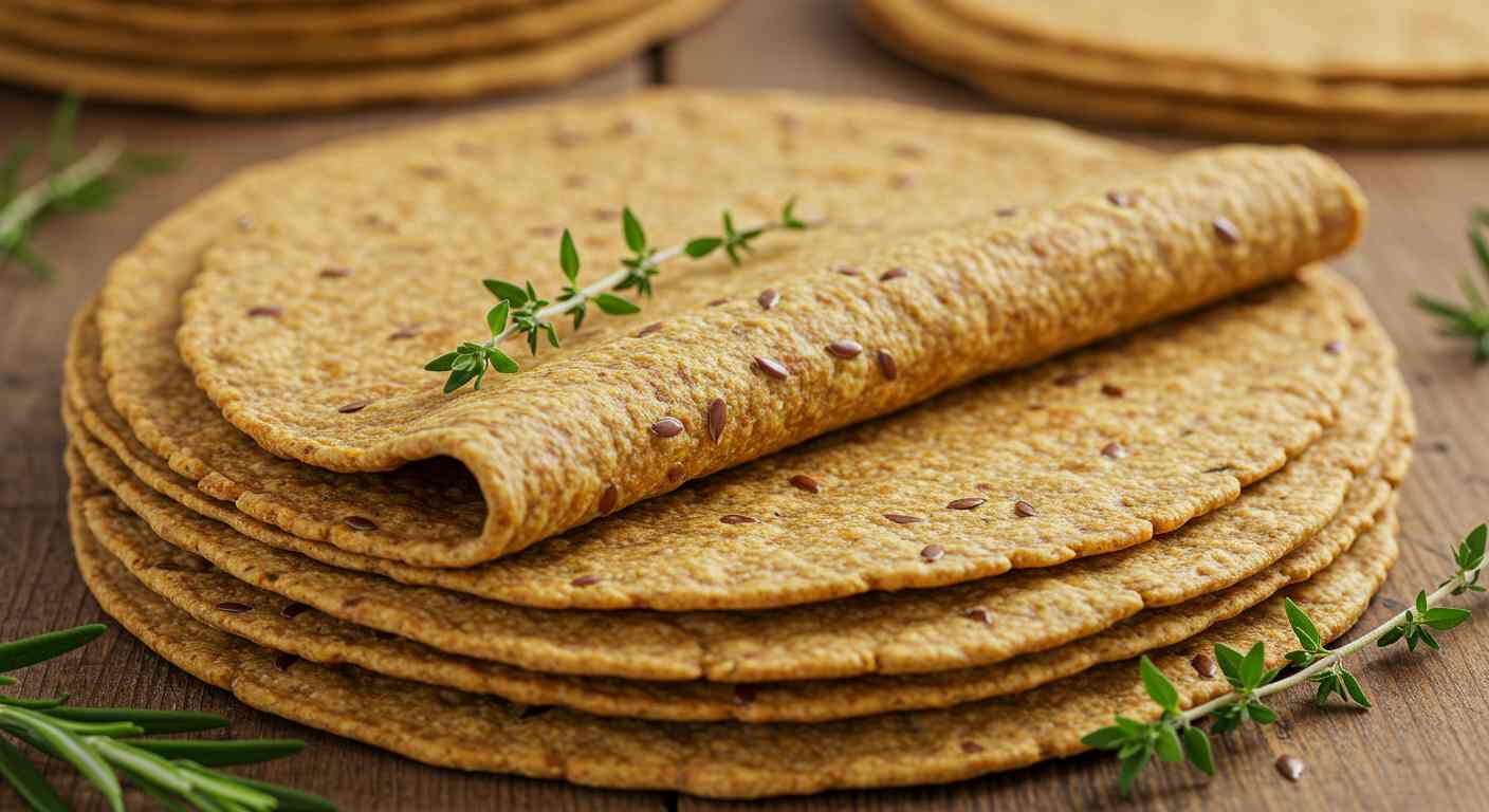 Tortillas de Linaza - Ideal para Diabéticos