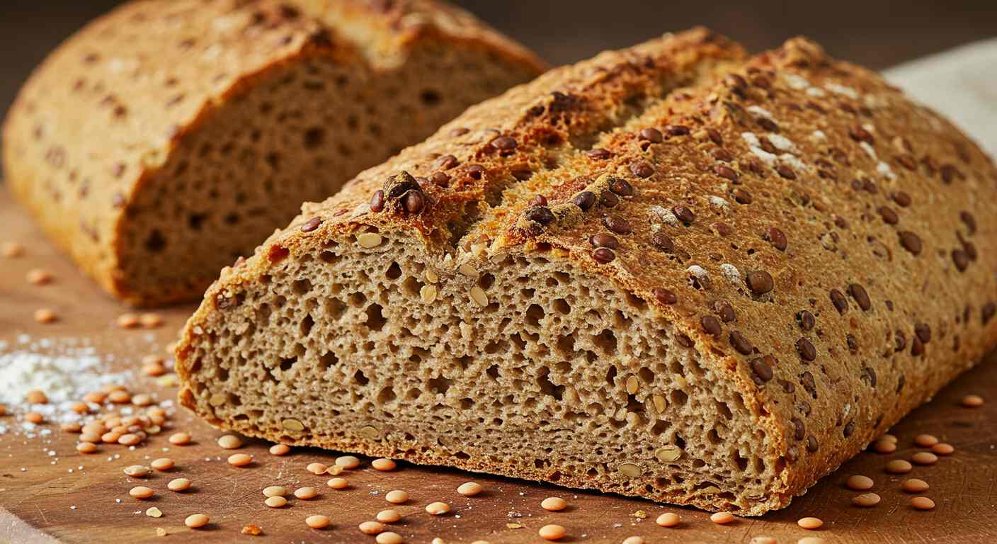 Pan de Lentejas - Ideal para Diabéticos