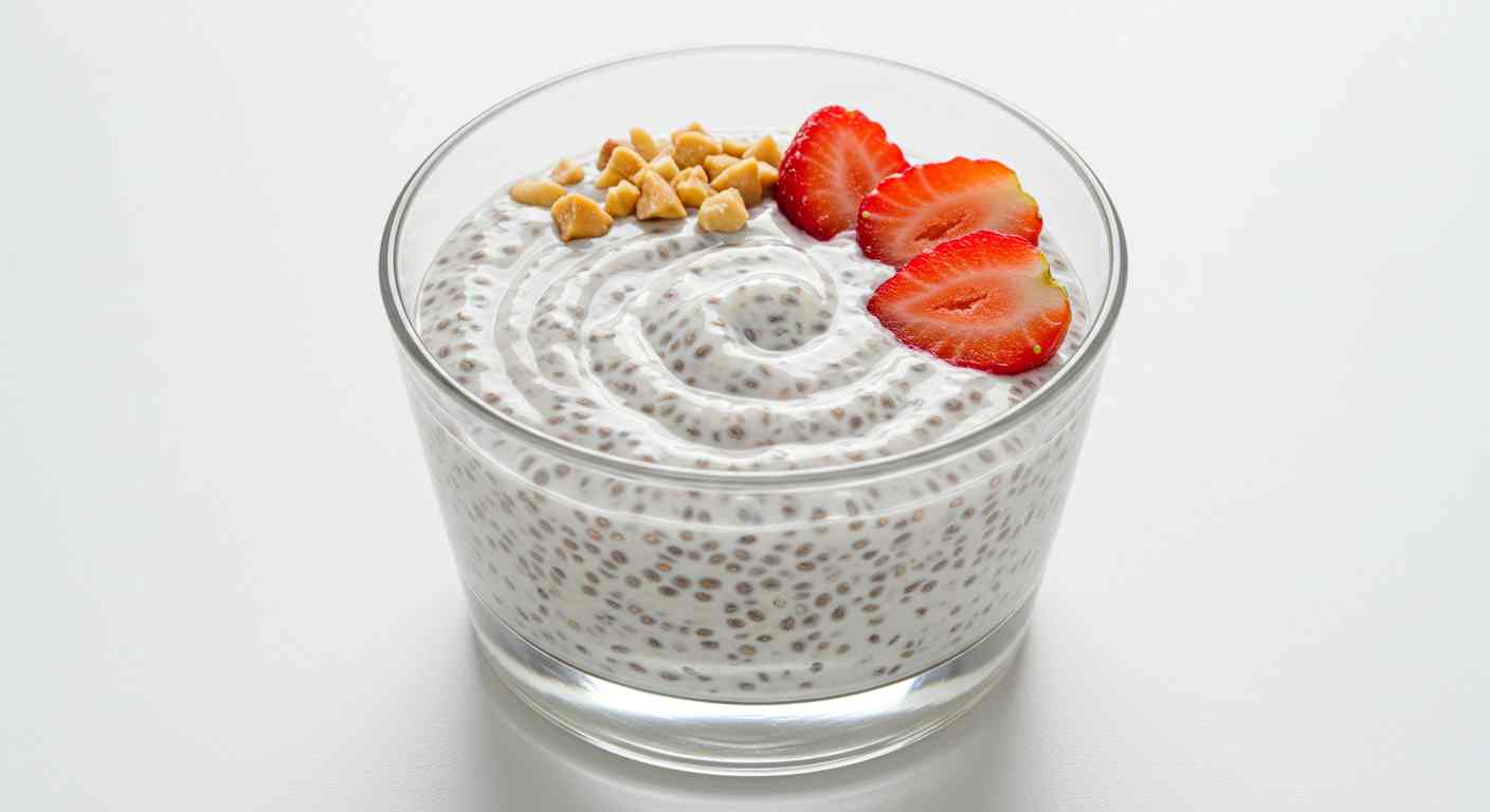 Pudín de Chía - Ideal para Diabéticos