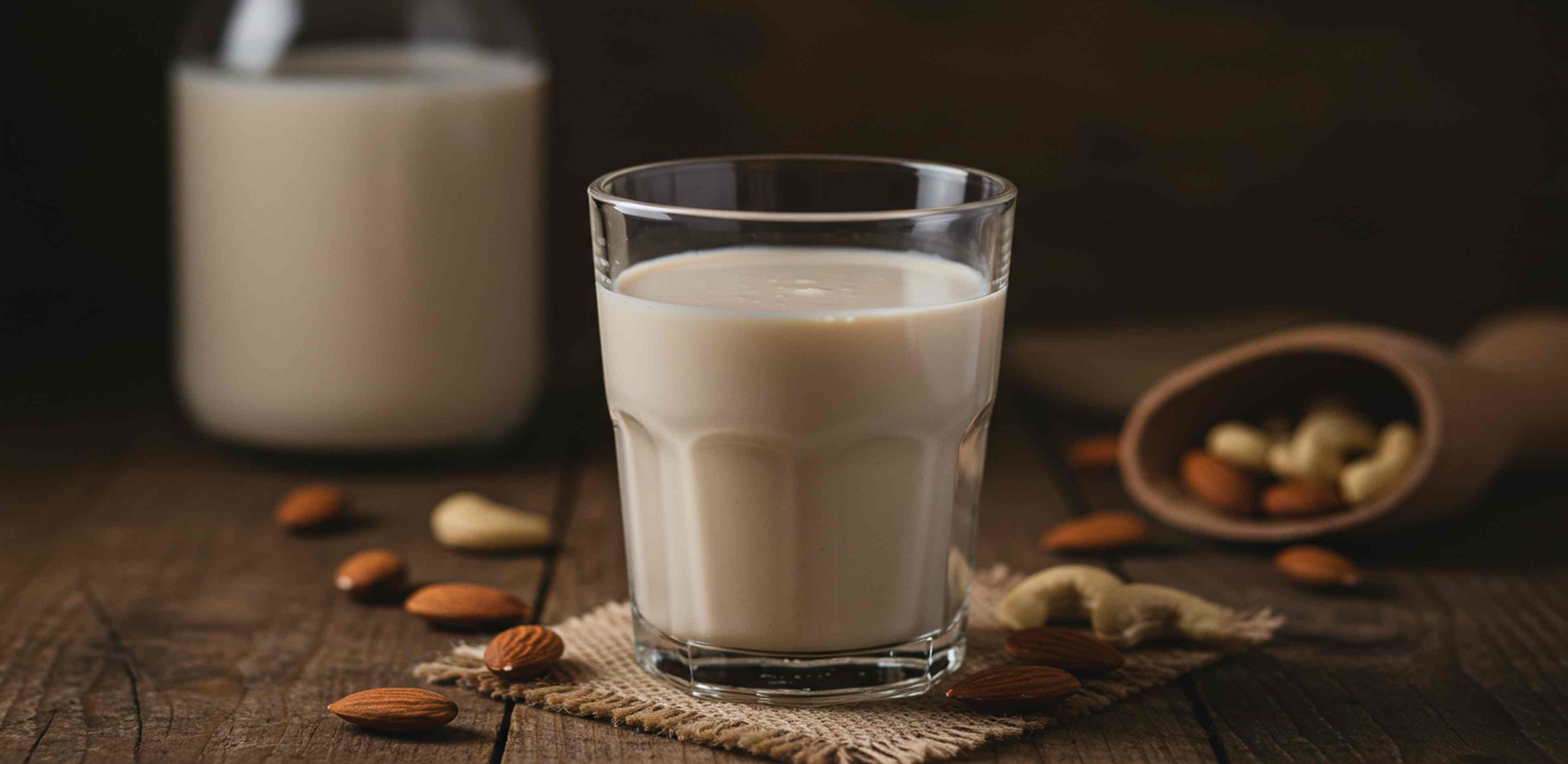 Receta saludable: Leche vegetal de almendra y anacardo - Bebidas
