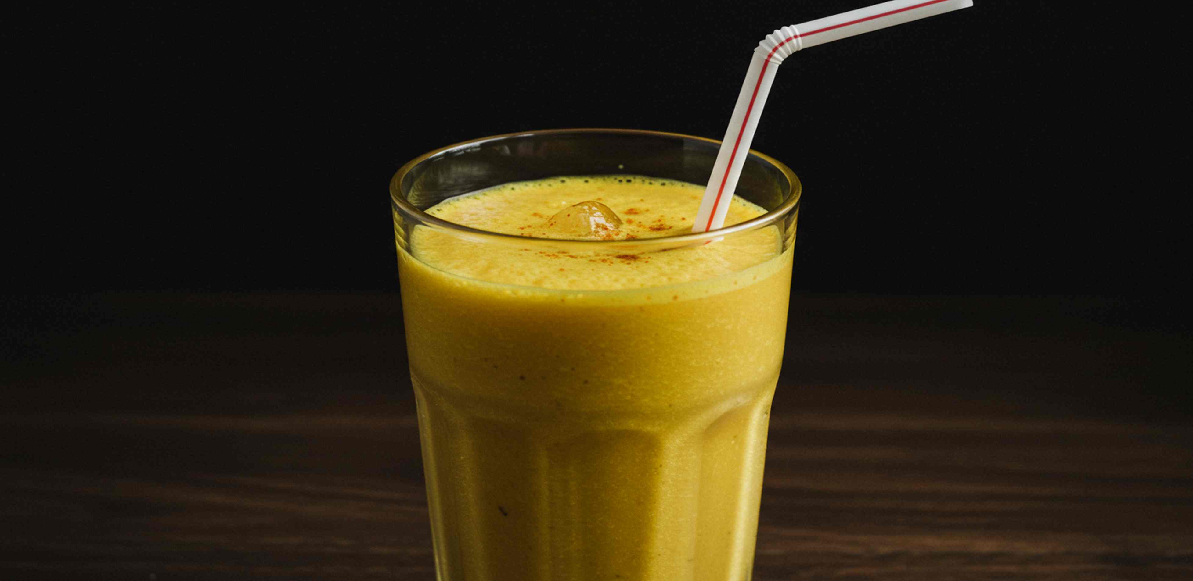 Malteada de cúrcuma