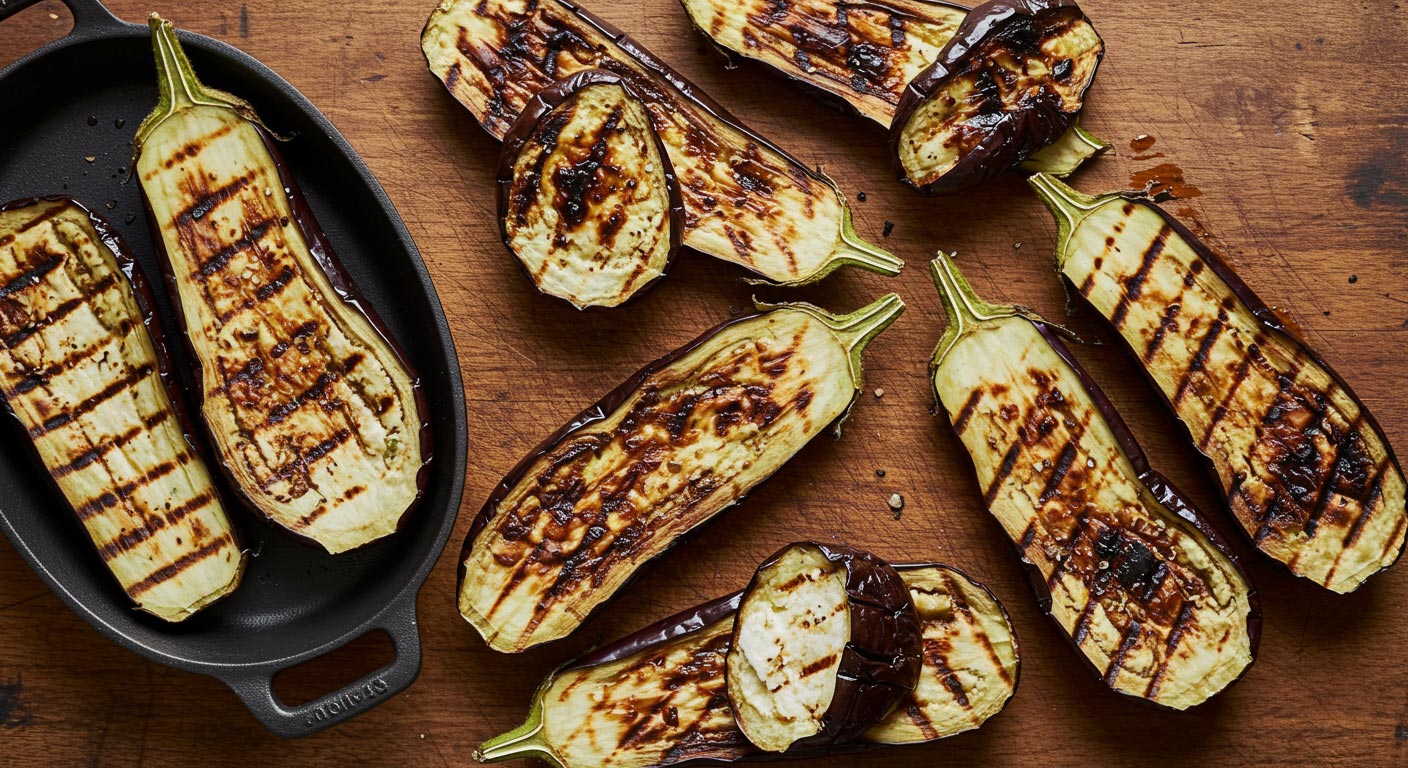 Berenjenas a la Parrilla