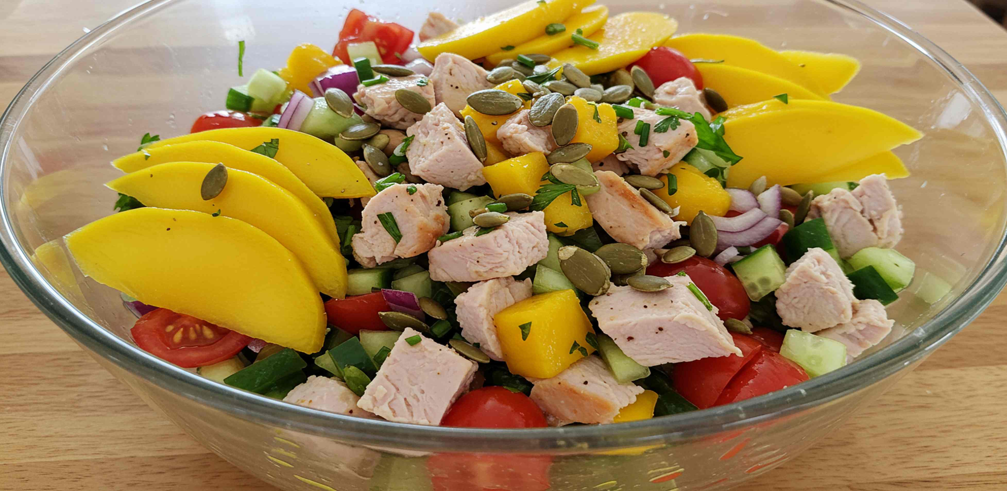 Ensalada de Mango y Pavo
