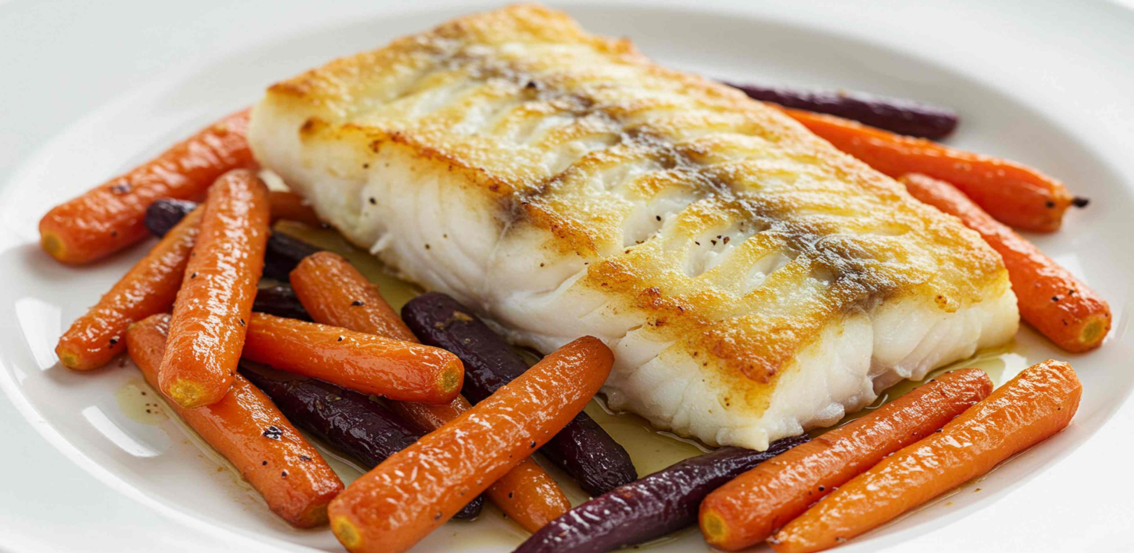 Bacalao con Zanahorias