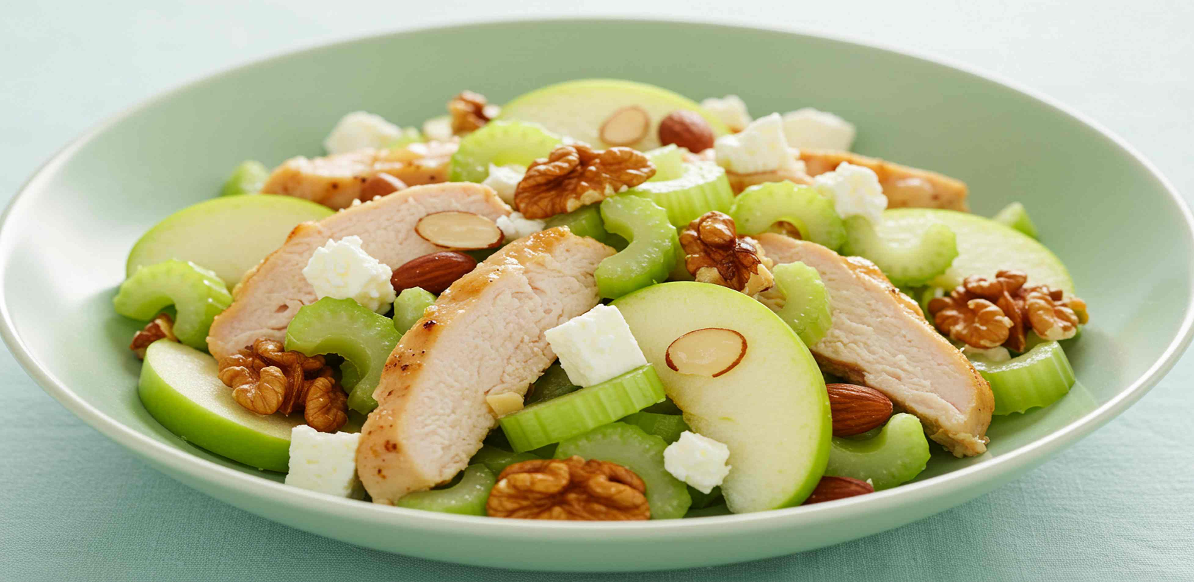 Ensalada de Manzana con Pollo