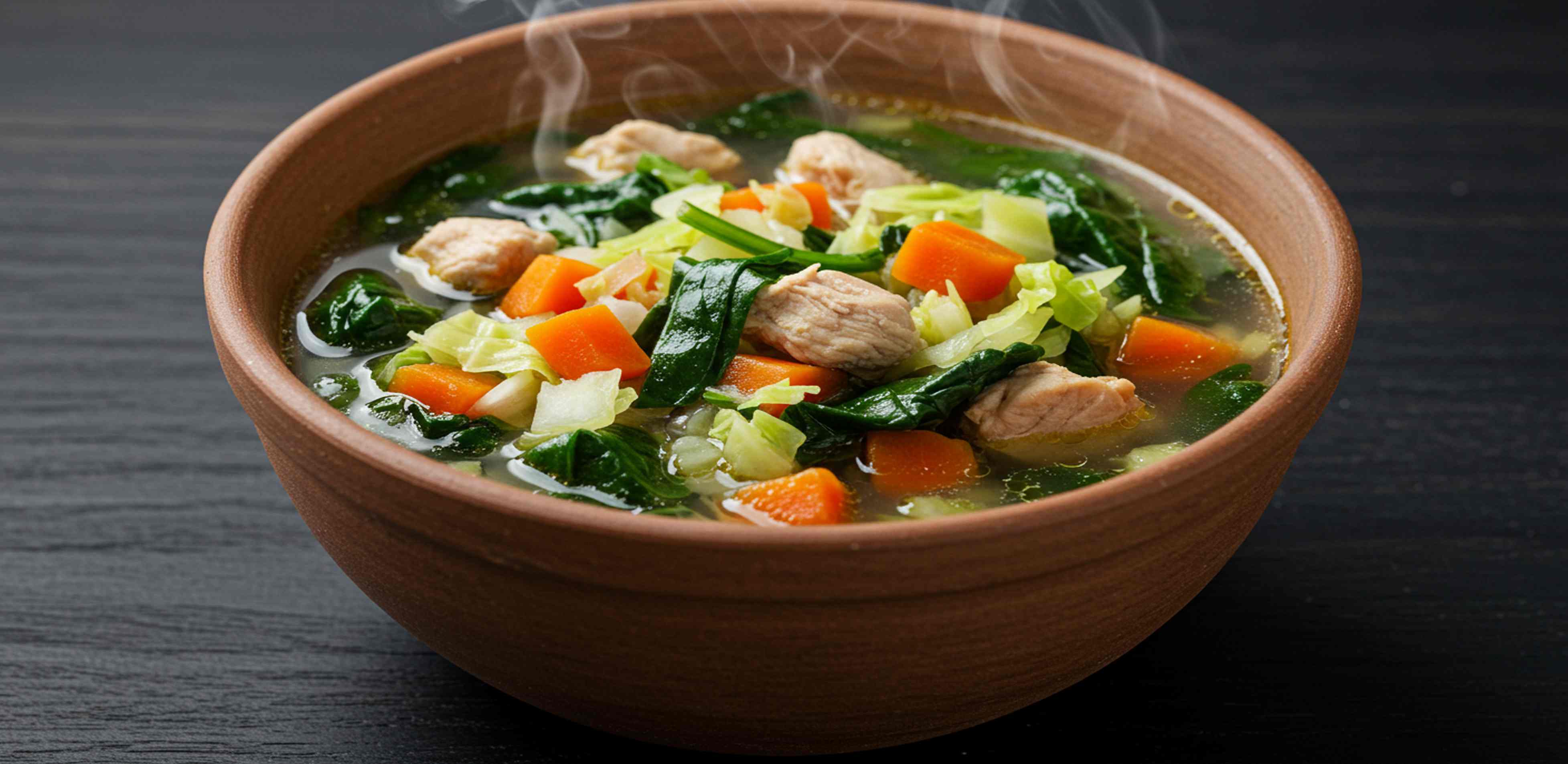 Sopa de Pollo con Verduras