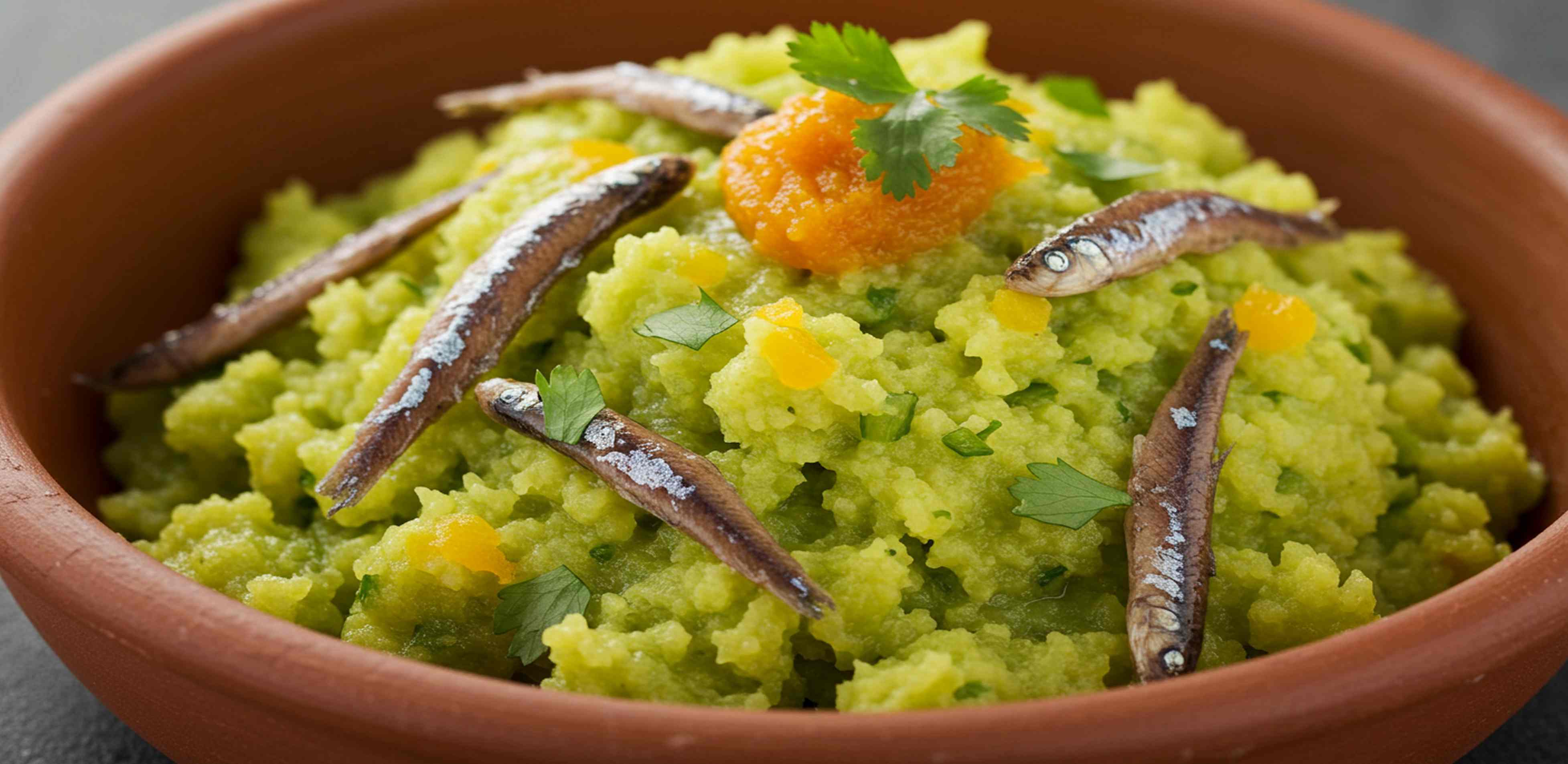 Receta saludable: Olluquito con Anchoveta - Pescado