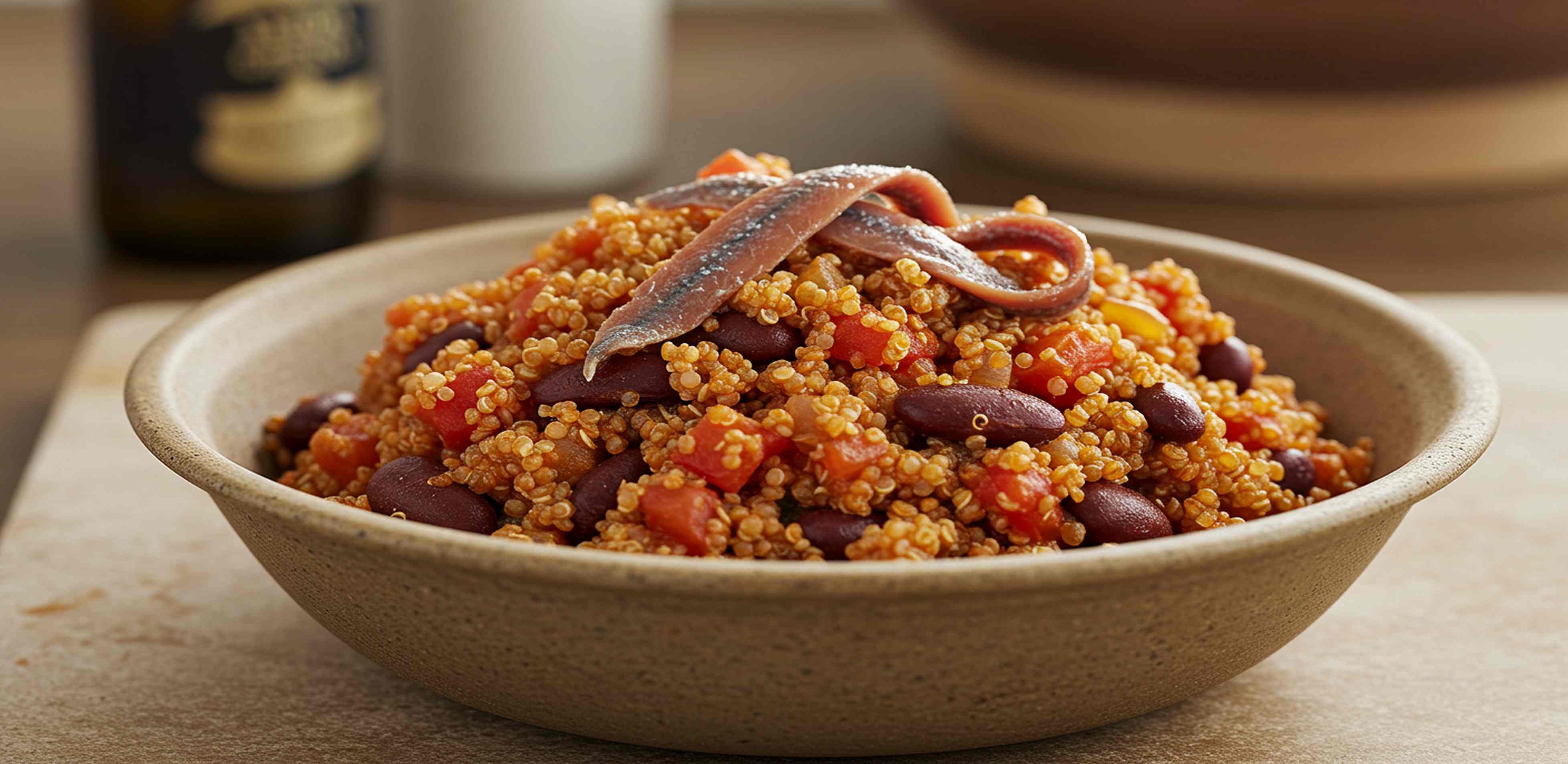 Receta saludable: Ají de Quinua con Anchoveta - Pescado